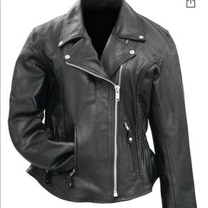 Rocky Mountain Hides ladies leather jacket runs sm